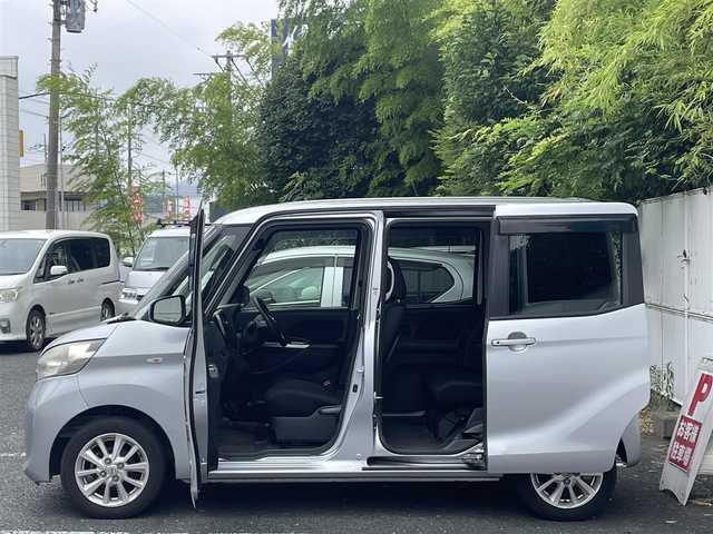 日産 デイズ ルークス X Vセレクション 茨城県 2016(平28)年 5.3万km クールシルバー ワンオナ/スペアキー/純正ナビ/全周囲カメラ/両側パワースライドドア/横滑り防止/プリクラッシュセーフティ/アイドリングストップ切り替え/プッシュスタートボタン/純正マット