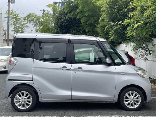 日産 デイズ ルークス X Vセレクション 茨城県 2016(平28)年 5.3万km クールシルバー ワンオナ/スペアキー/純正ナビ/全周囲カメラ/両側パワースライドドア/横滑り防止/プリクラッシュセーフティ/アイドリングストップ切り替え/プッシュスタートボタン/純正マット