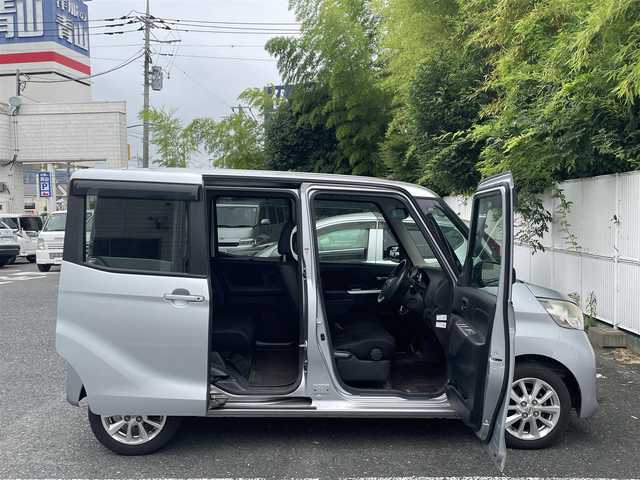 日産 デイズ ルークス X Vセレクション 茨城県 2016(平28)年 5.3万km クールシルバー ワンオナ/スペアキー/純正ナビ/全周囲カメラ/両側パワースライドドア/横滑り防止/プリクラッシュセーフティ/アイドリングストップ切り替え/プッシュスタートボタン/純正マット
