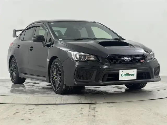 スバル ＷＲＸ ＳＴＩ STI 熊本県 2017(平29)年 1.5万km クリスタルブラックシリカ 純正ダイアトーンナビ　バックカメラ　ビルトインＥＴＣ２．０　黒ハーフレザーシート　ＳＴＩ黄色キャリパー　リアスポイラー　純正アルミホイール　オートライト　スマートキー　ＬＥＤライト　地デジフルセグ
