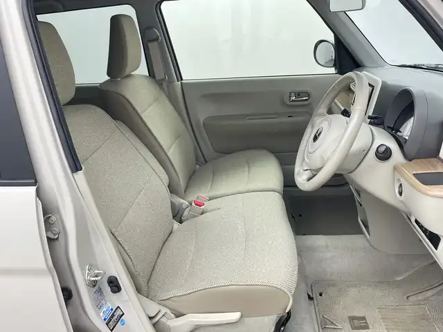 スズキ ラパン S 群馬県 2018(平30)年 4.2万km フォーンベージュM ナビ　フルセグ　Ｂｌｕｅｔｏｏｔｈ　衝突被害軽減ブレーキ　ＨＩＤヘッドライト　オートライト　シートヒーター　ＥＴＣ　革巻きステアリング　アイドリングストップ　プッシュスタート　スマートキー　　禁煙車