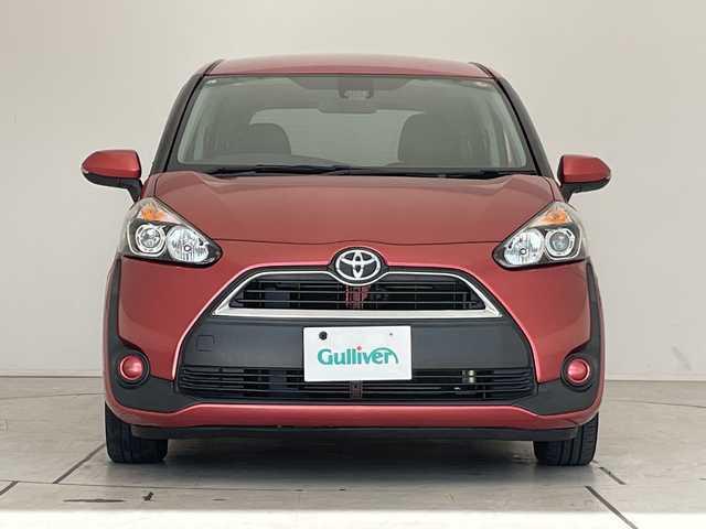 トヨタ シエンタ G 愛知県 2015(平27)年 4.3万km レッドマイカM 純正ナビ　SDカードなし/両側パワースライドドア/バックカメラ/LEDヘッドライト/オートマチックハイビーム/ETC/衝突軽減システム/フルセグ/CD DVD/Bluetooth/ステアリングスイッチ/スマートキー/プッシュスタート