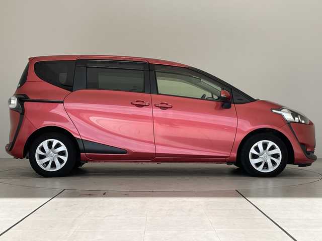 トヨタ シエンタ G 愛知県 2015(平27)年 4.3万km レッドマイカM 純正ナビ　SDカードなし/両側パワースライドドア/バックカメラ/LEDヘッドライト/オートマチックハイビーム/ETC/衝突軽減システム/フルセグ/CD DVD/Bluetooth/ステアリングスイッチ/スマートキー/プッシュスタート