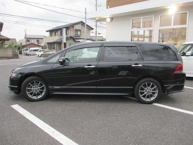 ホンダ オデッセイ アブソルート 千葉県 2005(平17)年 5.5万km ナイトホークブラックパール ワンオーナー/純正ナビゲーション/・CD/DVD/AM/FM/バックカメラ/ETC車載器/ステアリングスイッチ/クルーズコントロール/ドライブレコーダー/ハーフレザーシート/純正17インチAW/キーレスキー2本/HIDヘッドライト/フォグライト/ウィンカーミラー/電動格納ミラー/純正フロアマット/ドアバイザー/取扱説明書/保証書/ナビ取扱説明書