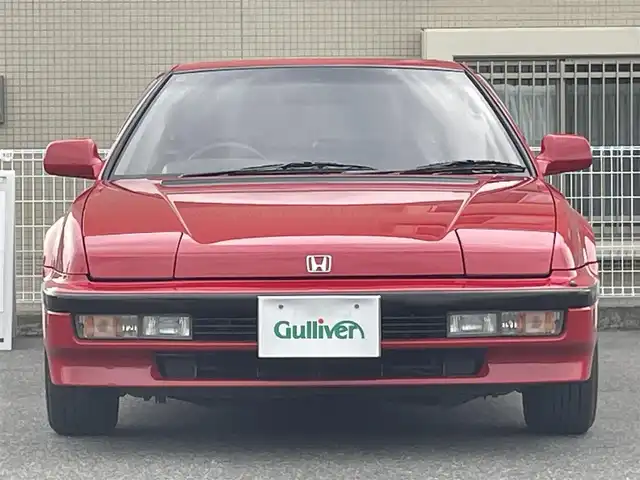 ホンダ プレリュード XX 山口県 1990(平2)年 9.4万km フェニックスレッド 同色全塗装済み/サンルーフ /純正アルミホイール/社外キーレス/スペアキー/エアコン確認済/ローダウン(純正サス車載)/純正フロアマット/純正アルミホイール/リアスポイラー/新車時保証書 取説
