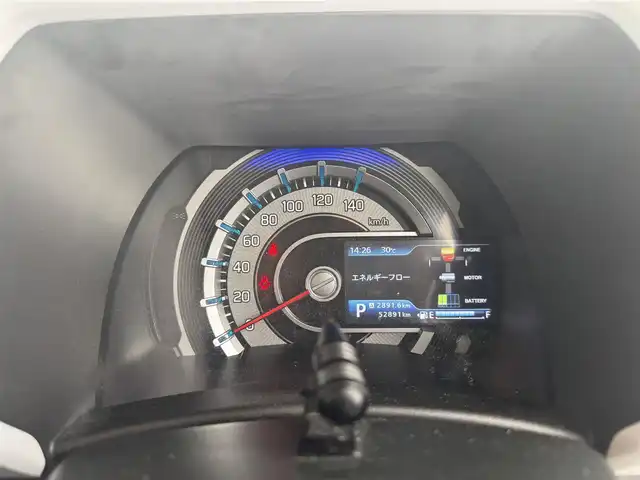 スズキ ハスラー HYBRID G 愛知県 2020(令2)年 5.3万km デニムブルー ガンメタリック 2トーン 社外ナビ/ステアリングリモコン/プッシュスタート/シートヒーター/ワンセグTV/Bluetooth/ドラレコ/ETC