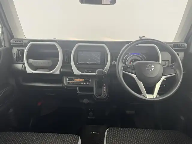 スズキ ハスラー HYBRID G 愛知県 2020(令2)年 5.3万km デニムブルー ガンメタリック 2トーン 社外ナビ/ステアリングリモコン/プッシュスタート/シートヒーター/ワンセグTV/Bluetooth/ドラレコ/ETC