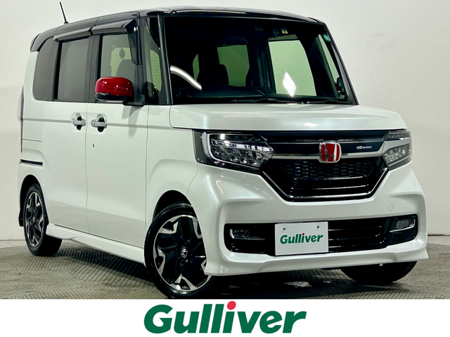 ホンダ Ｎ ＢＯＸ G L ターボ ホンダセンシング 大阪府 2020(令2)年 3.8万km プラチナホワイトパール 純正8インチナビ/バックカメラ/Bluetooth/フルセグTV/DVD再生/ホンダセンシング/・衝突軽減ブレーキ/・レーダークルーズコントロール/・レーンキープアシスト/前後ドライブレコーダー/両側パワースライドドア/パドルシフト/シートヒーター/ビルトインETC/ステアリングスイッチ/オートライト/LEDヘッドライト