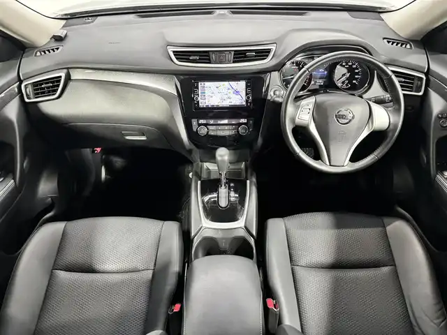 日産 エクストレイル 20Xtt エマージェンシーブレーキ 大阪府 2017(平29)年 2万km ダイヤモンドブラック 純正ナビ(フルセグ/DVD再生/Bluetooth) バックカメラ ETC 革シート シートヒーター 電動リアゲート 衝突軽減 クリアランスソナー レーンアシスト オートライト ドラレコ