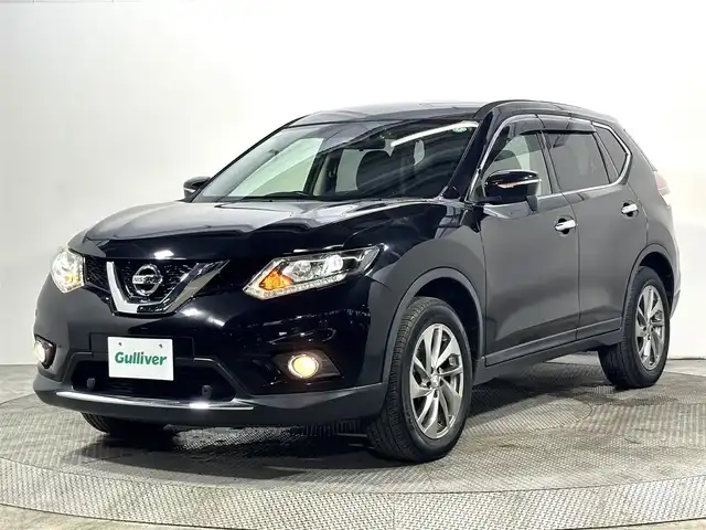 日産 エクストレイル 20Xtt エマージェンシーブレーキ 大阪府 2017(平29)年 2万km ダイヤモンドブラック 純正ナビ(フルセグ/DVD再生/Bluetooth) バックカメラ ETC 革シート シートヒーター 電動リアゲート 衝突軽減 クリアランスソナー レーンアシスト オートライト ドラレコ