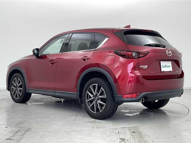 マツダ ＣＸ－５ XD Lパッケージ 宮城県 2018(平30)年 4.3万km ソウルレッドクリスタルM 禁煙車/BOSEサウンド/i-ACTIVSENSE/・スマートシティブレーキサポート/・トラクションコントロールシステム/・アイ・ストップ/・クルージング＆トラフィック・サポート/・マツダ・レーダー・クルーズ・コントロール/・レーンキープ・アシスト・システム/ブラインドスポットモニター/ヘッドアップディスプレイ/コーナーセンサー/360°ビューモニター/マツダコネクトナビ/・CD.DVD.BT.USB/・フルセグTV/電動リアゲート/本革黒シート/・前席パワーシート/・前席シートヒーター/革巻きステアリング/・ステアリングヒーター/・ステアリングスイッチ/純正ドライブレコーダー（F）/（C9T2-V7-590)/ビルトインETC/LEDヘッドライト/LEDフォグライト/プッシュスタート/スマートキー/横滑り防止/アイドリングストップ/純正19インチAW/純正フロアマット/トノカバー