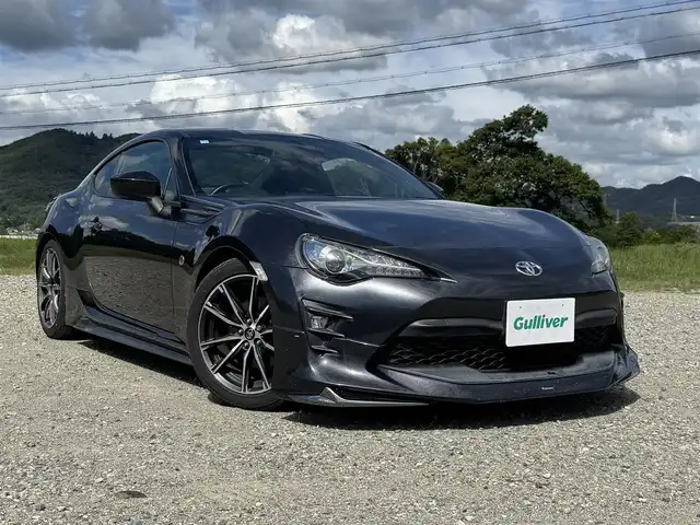 トヨタ ８６ GT 兵庫県 2016(平28)年 6.2万km ダークグレーメタリック モデリスタエアロ(F/R)/TRDエアロ(S)/TRD車高調/TRDフロントタワーバー/TRDモーションコントロールビーム/フロント純正17インチAW/リアWeds18インチAW/純正ナビ/バックカメラ/地デジTV/ETC/LEDヘッドライト/AUTOライト