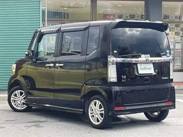 ホンダ Ｎ ＢＯＸ カスタム G Lパッケージ 長野県 2012(平24)年 8.4万km プレミアムゴールドパープルパール ワンオーナー/AM/FM/メモリナビ/ワンセグテレビ/バックカメラ/アイドリングストップ/プッシュスタート/両側パワースライドドア/ETC/フォグランプ/ドアバイザー
