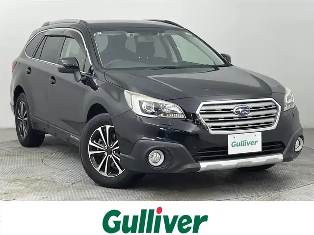 スバル アウトバック ベース 道央・札幌 2015(平27)年 7万km クリスタルブラックシリカ ・４WD/・社外メモリナビ（AVIC-RZ０９）/　CD/DVD/BT/フルセグ/・バックカメラ/・ビルトインETC/・アイサイト/・衝突軽減ブレーキ/・レーダークルーズコントロール/・レーンキープアシスト/・横滑り防止装置/・アイドリングストップ/・ヒルスタートアシスト/・X-MODE/・全席シートヒーター/・前席パワーシート/・運転席シートメモリー/・純正フロアマット/・LEDヘッドライト/・フォグライト（F/R）/・スマートキー/・プッシュスタート