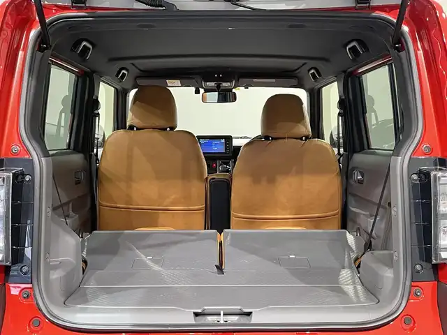 ダイハツ タフト G ダーククロムベンチャー 愛知県 2022(令4)年 2.9万km コンパーノレッド 禁煙車/スマートアシスト/ガラスルーフ/純正SDナビ（NMZN-W72D）/・フルセグTV/・Bluetooth/・CD/DVD/・SD/・ipod/・USB/・FM/AM/バックカメラ/前後ドラレコ/シートヒーター/ＥＴＣ/ＬＥＤヘッドライト/オートライト/オートハイビーム/プッシュスタート/スマートキー/電格ミラー/アイドリングストップ