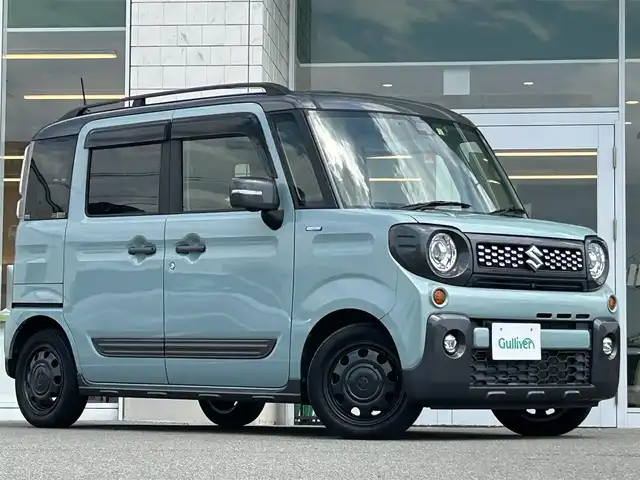 スズキ スペーシア ギア HYBRID XZ 兵庫県 2020(令2)年 3.9万km オフブルーメタリック/ガンメタリック2トーンルーフ クリアランスソナー/全方位カメラ/バックカメラ/ビルトインETC/ドライブレコーダー/シートヒーター/フルセグTV/社外ナビ/Bluetooth接続/スイッチスタート/革巻きステアリング/純正フロアマット/スペアキー
