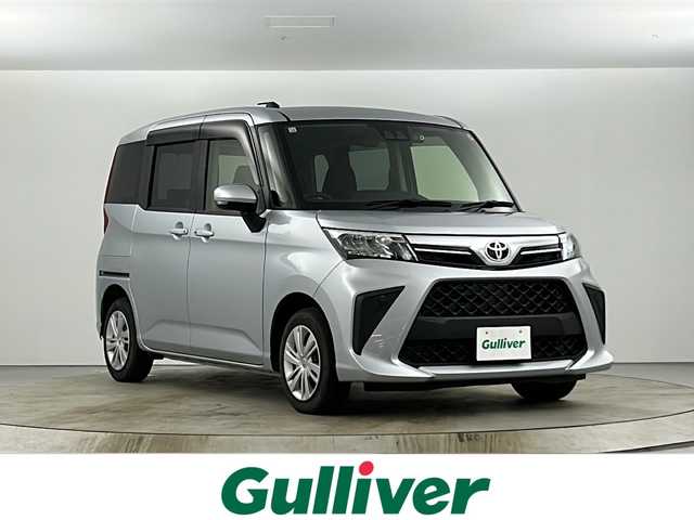 トヨタ ルーミー G 愛知県 2020(令2)年 1万km ブライトシルバーM 純正7インチSDナビ/（CD/SD/Bluetooth/ワンセグTV/AM/FM)/バックカメラ/スマートアシストIII/・衝突軽減ブレーキ/・レーンキープアシスト/・オートマチックハイビーム/・誤発進抑制機能/クリアランスソナー/ETC/前後ドライブレコーダー/両側パワースライドドア/LEDヘッドライト/スマートキー/スペアキー有/純正フロアマット/横滑り防止装置