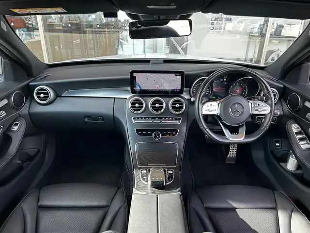 メルセデス・ベンツ Ｃ２００ 4マチック SW AVG AMGライン 富山県 2019(平31)年 3万km 白 AMGライン/レーダーセーフティパッケージ/純正HDDナビ/フルセグテレビ/アイドリングストップ/プッシュスタート/パワーバックドア/ETC2.0/バックカメラ/純正フロアマット/スペアキー/64色アンビエントライト/Bluetooth接続/Apple Car Play/andoroid auto