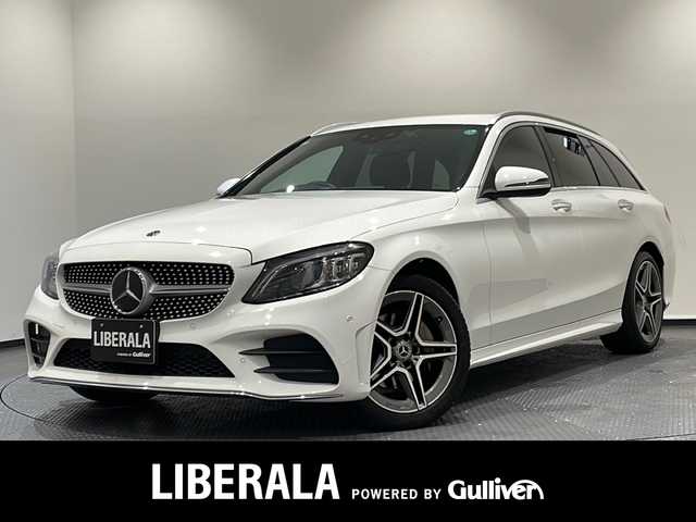 メルセデス・ベンツ Ｃ２００ 4マチック SW AVG AMGライン 新潟県 2019(平31)年 3万km ポーラホワイト アンビエントライト64色/レーダーセーフティパッケージ/・アクティブレーンキープアシスト/・アクティブブラインドスポットアシスト/・ステアリングパイロット/主要装備/AppleCarPlay/AndroidAuto/純正HDDナビ/・CD/DVD/・Bluetooth/・USB/・フルセグTV)/本革シート/シートヒーター/パワーバックドア/クルーズコントロール＆可変スピードリミッター/パーキングアシスト/バックカメラ/ETC