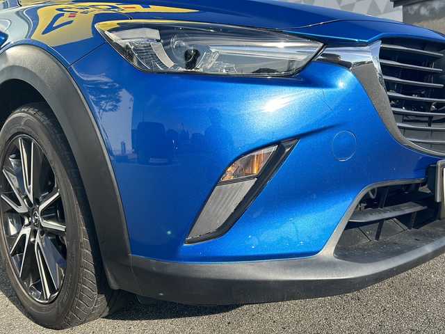 マツダ ＣＸ－３ XD ツーリング 福島県 2016(平28)年 7.2万km 青Ｍ （株）IDOMが運営する【じしゃロンいわき店】の/自社ローン専用車両になります。/こちらは現金またはオートローンご利用時の価格です。/自社ローンご希望の方は別途その旨お申し付けください//バックカメラ/クルーズコントロール/HID/Bluetooth/純正アルミホイール/レザーシート/シートヒーター