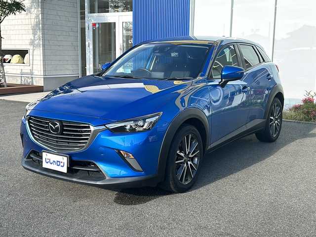 マツダ ＣＸ－３ XD ツーリング 福島県 2016(平28)年 7.2万km 青Ｍ （株）IDOMが運営する【じしゃロンいわき店】の/自社ローン専用車両になります。/こちらは現金またはオートローンご利用時の価格です。/自社ローンご希望の方は別途その旨お申し付けください//バックカメラ/クルーズコントロール/HID/Bluetooth/純正アルミホイール/レザーシート/シートヒーター