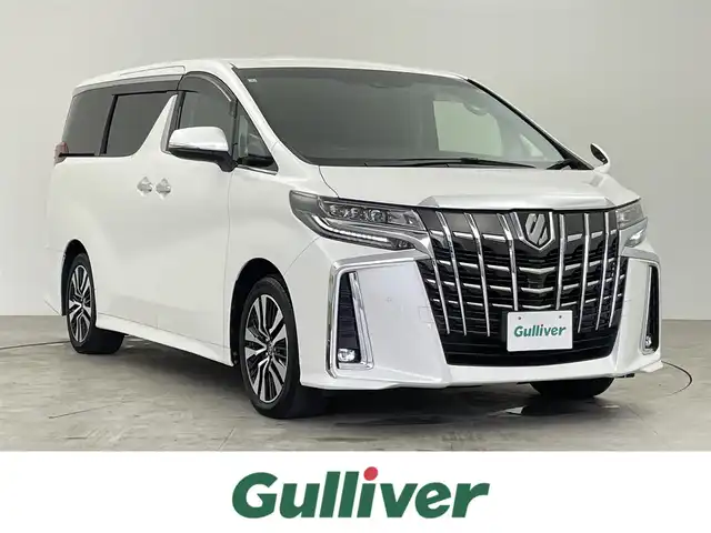 トヨタ アルファード S Cパッケージ 千葉県 2022(令4)年 1.7万km ホワイトパールクリスタルシャイン セーフティセンス/・プリクラッシュセーフティ/・レーントレーシングアラート/・ロードサインアシスト/・アダプティブハイビームシステム/・レーダークルーズコントロール/純正9インチディスプレイオーディオ/バックカメラ/フリップダウンモニター/ブラックレザーシート/快適温熱シート/エグゼクティブパワーシート/パワーバックドア/スマートキー/プッシュスタート/純正17インチAW