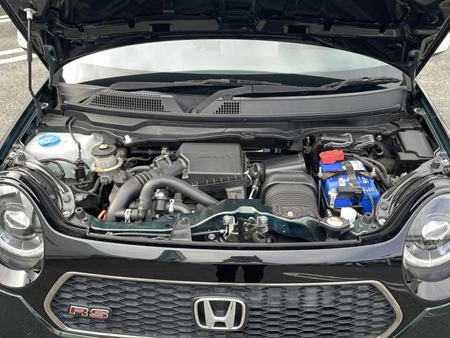 ホンダ Ｎ ＯＮＥ RS 東京都 2021(令3)年 1.7万km ブリティッシュグリーンP ワンオーナー/Honda SENSING/6速マニュアル車/社外ナビ/バックカメラ/地デジTV/Hondaスマートキーシステム/充電用USBジャック/フルLEDヘッドライト/ETC/保証書/取説書/スペアスマートキー