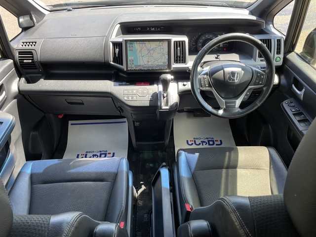 ホンダ ステップワゴン スパーダ Z クールスピリット 宮城県 2014(平26)年 13.7万km プレミアムスパークルブラックパール (株)IDOMが運営する【じしゃロン仙台店】の自社ローン専用車両になりますこちらは現金またはオートローンご利用時の価格です。自社ローンご希望の方は別途その旨お申付け下さい/両側パワースライドドア/純正ナビ/純正フロアマット/リアガラススモークフィルム/バックカメラ/フリップダウン・モニター/ETC