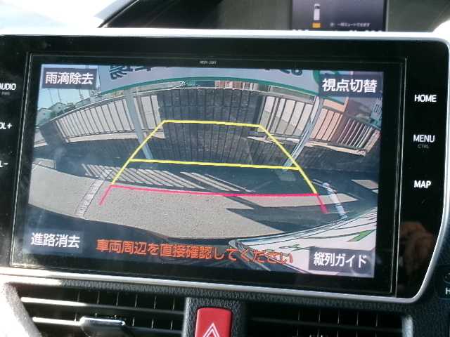トヨタ ノア Si ダブルバイビーⅡ 長崎県 2019(令1)年 8.6万km ブラック 【 Toyota Safety Sense 】/・プリクラッシュセーフティ/・レーンディパーチャーアラート/・オートマチックハービーム/・先行車発進告知機能/ワンオーナー/純正10インチSDナビ/・フルセグテレビ/・バックカメラ/・Bluetooth/・USB/・DVD再生可能/純正12.1インチフリップダウン/ハーフレザーシート/両側パワースライドドア/クルーズコントロール/クリアランスソナー/オートライト/LEDヘッドライト/オートリトラミラー/シートバックテーブル/リアサンシェード/ビルトインETC/スマートキー2個/純正フロアマット/純正16AW/純正フロアマット