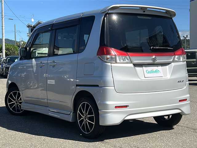 スズキ ソリオ S 秋田県 2013(平25)年 7.8万km シルキーシルバーメタリック 純正ＳＤナビ/純正CD、フルセグ/社外15インチアルミ/４WD/ETC/スペアキー