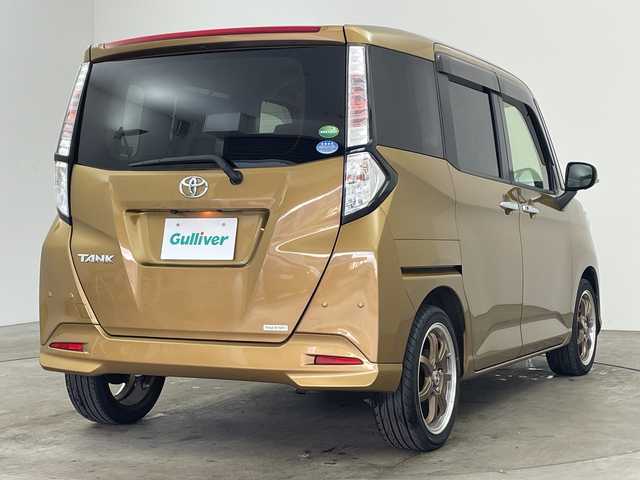 トヨタ タンク G－T 兵庫県 2019(平31)年 4.9万km インペリアルゴールドクリスタルM ・純正ナビ&TV&CD&DVD&BT/・全方位カメラ/・前席シートヒーター/・前後ドライブレコーダー/・両側パワースライドドア/・スマートアシスト/・クルーズコントロール/・衝突軽減ブレーキ/・オートマチックハイビーム/・クリアランスソナー/・先行車発進告知/・車線逸脱警報/・アイドリングストップ/・スマートキー/・ビルトインETC/・社外16インチアルミホイール/・LEDライト/・新車時保証書/・取扱説明書
