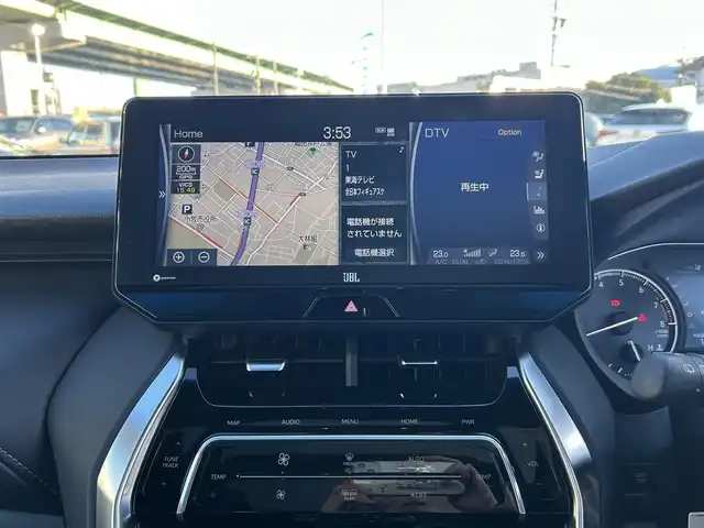 トヨタ ハリアー Z レザーパッケージ 愛知県 2021(令3)年 1.2万km ホワイトパールクリスタルシャイン パノラマルーフ/モデリスタエアロ（F・S・R）/デジタルインナーミラー/純正ディスプレイオーディオナビ/フルセグTV/BT/JBLプレミアムサウンド/バックカメラ/ビルトイン2.0ETC/純正19インチAW/トヨタセーフティセンス/レーダークルーズコントロール/クリアランスソナー/ブラインドスポットモニター/ヘッドアップディスプレイ/置くだけ充電/パワーバックドア/レザーシート/前席パワーシート（D席メモリー付き）/前席シートヒーター/エアシート/ハンドルヒーター/純正フロアマット/純正ドアバイザー/取説、保証書/スペアキー