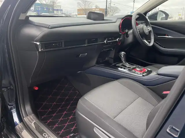 マツダ ＣＸ－３０ 20S 鳥取県 2020(令2)年 3.3万km ディープクリスタルブルーマイカ 純正ナビ／フルセグ／ＤＶＤ／ＣＤ／ＢＴ/バックカメラ・ＥＴＣ/衝突軽減ブレーキ/レーダークルーズコントロール/ＬＥＤヘットライト/プッシュエンジンスタート/前後クリアランスソナー/電動パーキングブレーキ/純正１８インチアルミ/社外アルミスタットレスセット積込/フロアマット/スペアキーｘ１