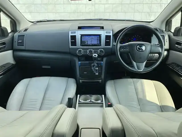 マツダ ＭＰＶ 23S Lパッケージ 岐阜県 2015(平27)年 2.4万km メテオグレーマイカ ワンオーナー　/BOSE　/TVキャンセラー　/夏タイヤ純正AW付　/SDナビ　/ーワンセグTV/BLUETOOTH/CD/DVD/USB/バックカメラ/右サイドカメラ/純正ETC　/両側パワースライドドア　/電動リアゲート　/イージー格納サードシート/パワーシート/シートヒーター　/純正フロアマット