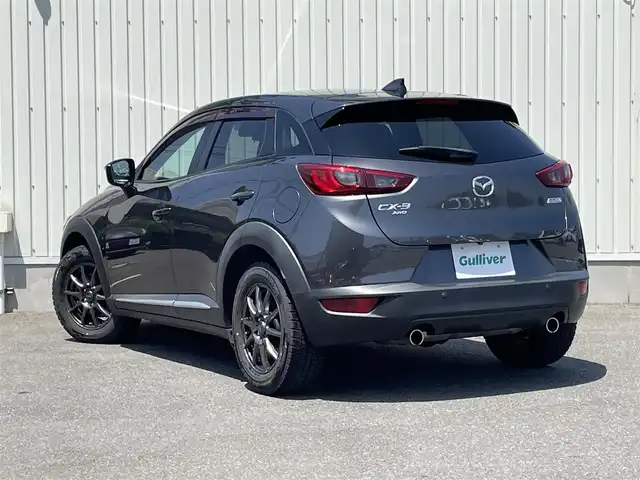 マツダ ＣＸ－３ XD Lパッケージ 山形県 2017(平29)年 6万km マシーングレープレミアムM 4WD/衝突被害軽減システム/純正SDナビ/　　【CD DVD BT フルセグ USB AUX】/バックカメラ/レーダークルーズコントロール/LEDオートヘッドライト/ハーフレザーシート/シートヒーター/パワーシート/ドライブレコーダー/アイドリングストップ/コーナーセンサー/ステアリングスイッチ/パドルシフト/ステアリングヒーター/電動格納ウィンカーミラー/フォグランプ/スマートキー×2/ETC