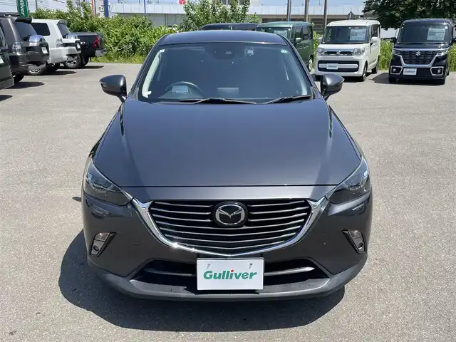 マツダ ＣＸ－３ XD Lパッケージ 山形県 2017(平29)年 6万km マシーングレープレミアムM 4WD/衝突被害軽減システム/純正SDナビ/　　【CD DVD BT フルセグ USB AUX】/バックカメラ/レーダークルーズコントロール/LEDオートヘッドライト/ハーフレザーシート/シートヒーター/パワーシート/ドライブレコーダー/アイドリングストップ/コーナーセンサー/ステアリングスイッチ/パドルシフト/ステアリングヒーター/電動格納ウィンカーミラー/フォグランプ/スマートキー×2/ETC