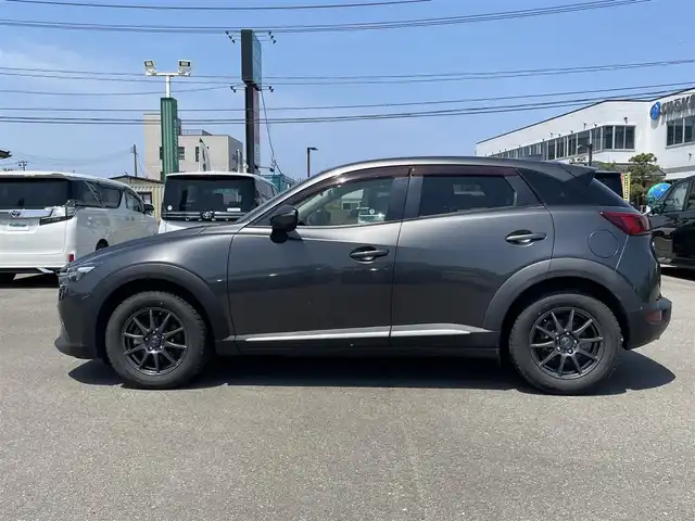 マツダ ＣＸ－３ XD Lパッケージ 山形県 2017(平29)年 6万km マシーングレープレミアムM 4WD/衝突被害軽減システム/純正SDナビ/　　【CD DVD BT フルセグ USB AUX】/バックカメラ/レーダークルーズコントロール/LEDオートヘッドライト/ハーフレザーシート/シートヒーター/パワーシート/ドライブレコーダー/アイドリングストップ/コーナーセンサー/ステアリングスイッチ/パドルシフト/ステアリングヒーター/電動格納ウィンカーミラー/フォグランプ/スマートキー×2/ETC
