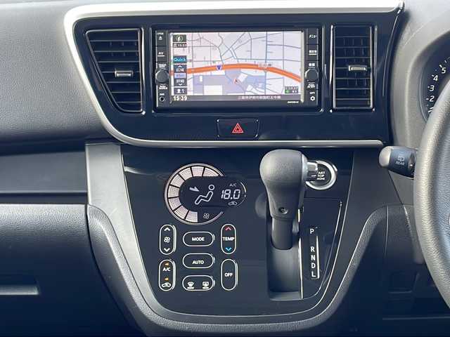 日産 デイズ ルークス ハイウェイスターX 三重県 2020(令2)年 1.6万km オーシャンブルーP 純正ナビ(AM/FM/CD/TV/BT)/フルセグTV/全周囲カメラ/片側パワースライドドア/革巻きステアリング/リヤサンシェード/オートハイビーム/衝突軽減ブレーキ/レーンキープアシスト/横滑り防止/アイドリングストップ/純正フロアマット/電動格納ミラー/禁煙車