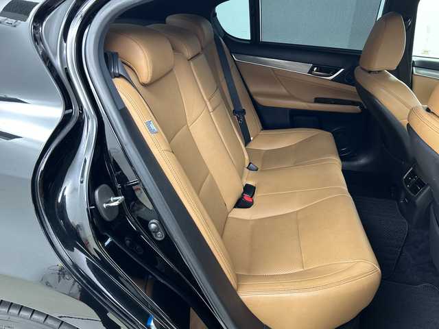 レクサス ＧＳ 350 Fスポーツ 道央・札幌 2012(平24)年 16.4万km ブラック ・4WD/・純正HDDナビ/（BT/CD/HDD/USB/AUX/フルセグTV）/・純正エンジンスターター/・レーダークルーズ/横滑り防止装置/・デジタルインナーミラー/バックカメラ/・前席パワーシート/D席シートメモリー/・前席シートヒーター/ベンチレーション/・ステアリングヒーター/ステアリングスイッチ/・プッシュスタート/スマートキー/・パワーバックドア/・ヘッドアップディスプレイ/・LEDオートライト/・パドルシフト