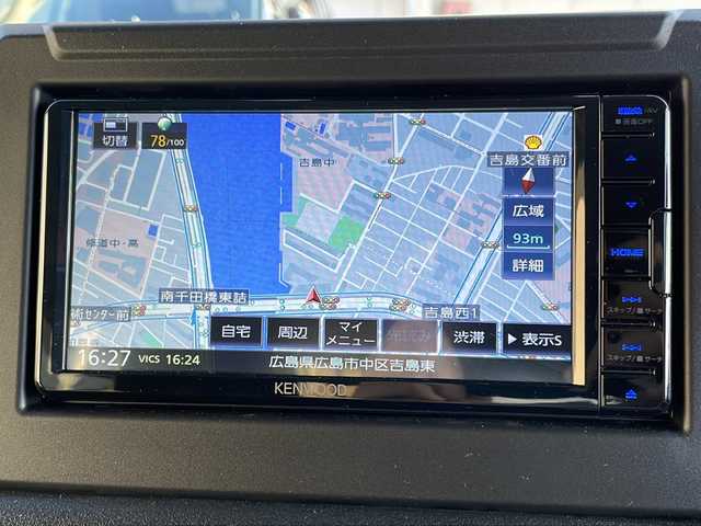 スズキ ジムニー XL 広島県 2023(令5)年 0.2万km シルキーシルバーメタリック 禁煙車/純正１6インチAW/純正ディーラテレビ/(BT/DVD/CD/USB/iPod/SD)/バックカメラ/フルセグテレビ/レーンキープアシスト/ダウンヒルアシストコントロール/衝突軽減ブレーキ/シートヒーター(D＋N)/プッシュスタート/アイドリングストップ/オートライト/ビルトインETC/純正フロアマット/スペアキー/社外ドラレコ