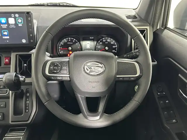 ダイハツ タフト G ダーククロムベンチャー 大阪府 2023(令5)年 1.6万km シャイニングホワイトパール 純正ディスプレイオーディオ　バックカメラ　フルセグTV　HDMI　衝突軽減ブレーキ　レーンキープアシスト　ガラスルーフ　ドライブレコーダー　シートヒーター　オートライト　LEDヘッドライト　スマートキー