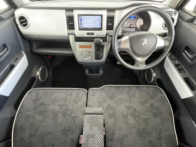 スズキ ハスラー G 福井県 2017(平29)年 5.7万km クールカーキPM 7インチナビ/型式：CN-RE04D/【AM/FM/CD/Bluetooth/フルセグTV】/バックカメラ/ETC/衝突軽減ブレーキ/ヘッドライドレベライザー/シートヒーター/プッシュスタート/スマートキー/スペアキー