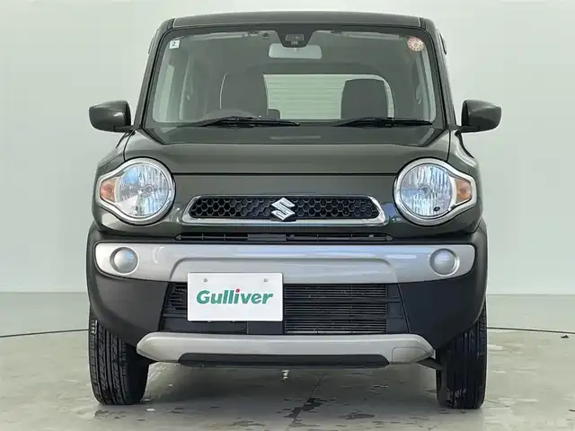 スズキ ハスラー G 福井県 2017(平29)年 5.7万km クールカーキPM 7インチナビ/型式：CN-RE04D/【AM/FM/CD/Bluetooth/フルセグTV】/バックカメラ/ETC/衝突軽減ブレーキ/ヘッドライドレベライザー/シートヒーター/プッシュスタート/スマートキー/スペアキー