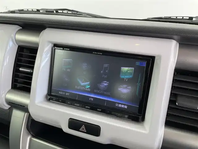 スズキ ハスラー G 福井県 2017(平29)年 5.7万km クールカーキPM 7インチナビ/型式：CN-RE04D/【AM/FM/CD/Bluetooth/フルセグTV】/バックカメラ/ETC/衝突軽減ブレーキ/ヘッドライドレベライザー/シートヒーター/プッシュスタート/スマートキー/スペアキー