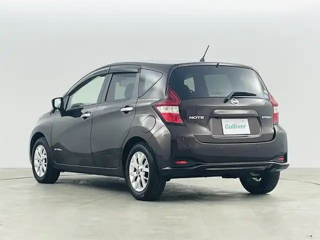 日産 ノート e－パワー X 福島県 2019(平31)年 4.1万km インペリアルアンバーP 純正ナビゲーション/・型式：MM218D-W/・CD/DVD/BT/TV/SD/AM・FM/・バックカメラ/ドライブレコーダー/プッシュスタート/・スマートキー/純正フロアマット/ドアバイザー
