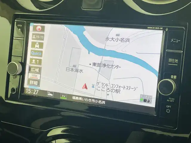 日産 ノート e－パワー X 福島県 2019(平31)年 4.1万km インペリアルアンバーP 純正ナビゲーション/・型式：MM218D-W/・CD/DVD/BT/TV/SD/AM・FM/・バックカメラ/ドライブレコーダー/プッシュスタート/・スマートキー/純正フロアマット/ドアバイザー