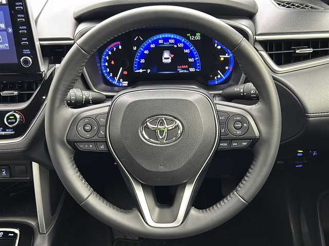 トヨタ カローラ クロス Z 宮城県 2023(令5)年 3.5万km アティチュードブラックマイカ 純正ディスプレイオーディオ　/パワーバックドア　/プリクラッシュセーフティ　/レーントレーシングアシスト　/オートマチックハイビーム　/アダプティブクルーズコントロール　/クリアランスソナー/ハーフレザー/シートヒーター/スマートフォン連携/ＥＴＣ２．０　/前後ドラレコ　/禁煙車
