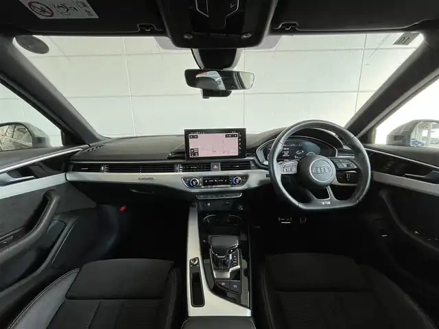 アウディ Ａ４ 45TFSIクワトロ Sライン 山形県 2020(令2)年 2.4万km デイトナグレーパールエフェクト 純正ナビ/360°カメラ/社外フルセグTV/前後ドライブレコーダー/シートヒーター/パドルシフト/ハーフレザーシート/バーチャルコックピット/パワーシート/ミラーヒーター/コーナーセンサー/アウディプレセンス/レーンキープアシスト/サイドアシスト