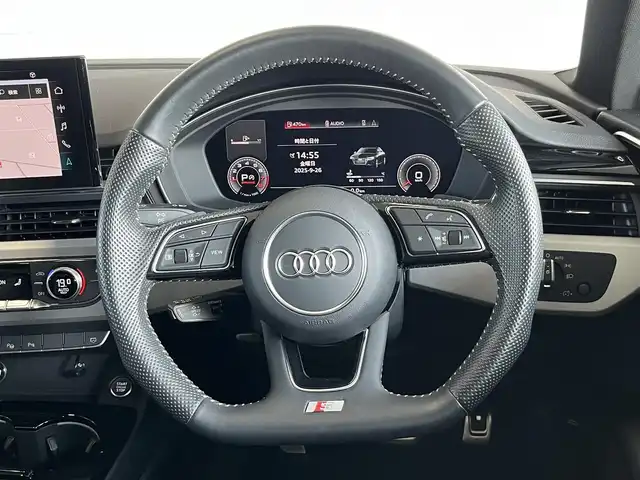 アウディ Ａ４ 45TFSIクワトロ Sライン 山形県 2020(令2)年 2.4万km デイトナグレーパールエフェクト 純正ナビ/360°カメラ/社外フルセグTV/前後ドライブレコーダー/シートヒーター/パドルシフト/ハーフレザーシート/バーチャルコックピット/パワーシート/ミラーヒーター/コーナーセンサー/アウディプレセンス/レーンキープアシスト/サイドアシスト