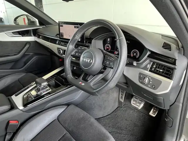 アウディ Ａ４ 45TFSIクワトロ Sライン 山形県 2020(令2)年 2.4万km デイトナグレーパールエフェクト 純正ナビ/360°カメラ/社外フルセグTV/前後ドライブレコーダー/シートヒーター/パドルシフト/ハーフレザーシート/バーチャルコックピット/パワーシート/ミラーヒーター/コーナーセンサー/アウディプレセンス/レーンキープアシスト/サイドアシスト